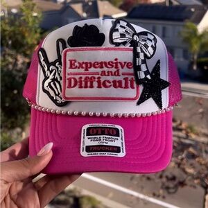 Trucker hat - Expensive and Difficult